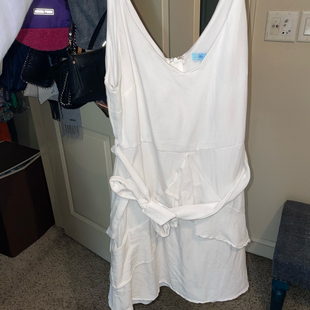 White dress